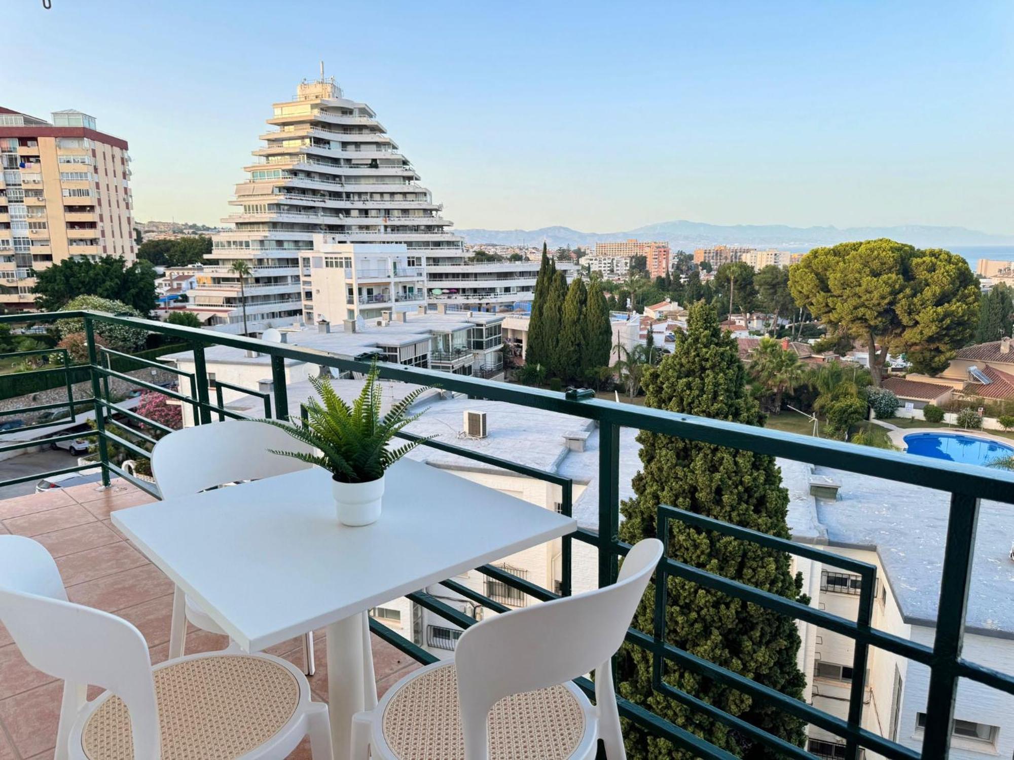 Ferienwohnung El Refugio- Panoramic Sea Views Benalmádena Exterior foto